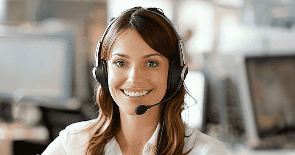 Friendly customer service representative ready to offer a free consultation