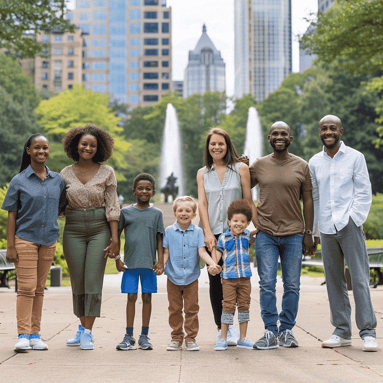 Atlanta families accessing ABA therapy services